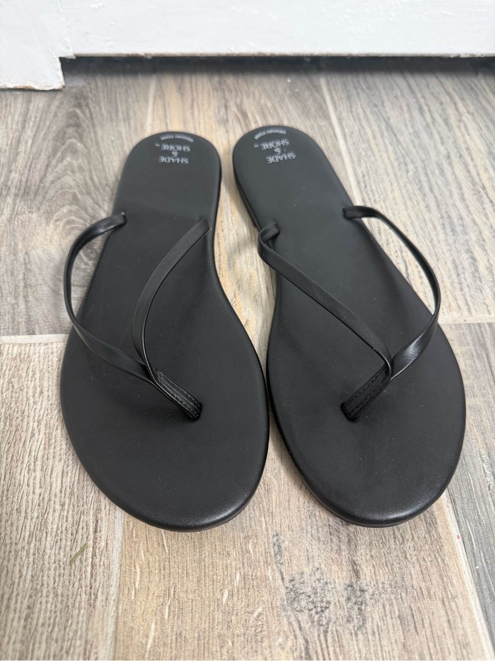 Shade & Shore Black Cali Sandal